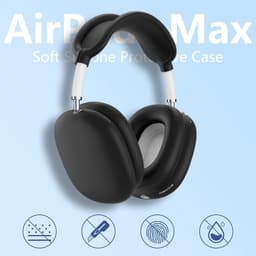 4-in-1 Siliconen Beschermhoes Set voor Hoofdtelefoon - Krasbestendig Accessoirepakket — thumbnail 2