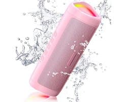 Bluetooth-luidspreker, IPX5 waterdichte luidspreker met HD-geluid, tot 24 uur speeltijd, TWS-koppeling, BT5.3, draagbare draadloze luidsprekers voor thuis/feest/buiten/strand, elektronische gadgets,