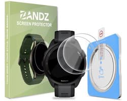 Bandz Glazen Screenprotector met One-Click Tool (2 Pack) – helder, krasbestendig, bubbelvrij – geschikt voor Garmin Forerunner 165
