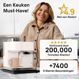 Ibyx Bamboe Schuifplank - Krasvrije Onderzetter met Wieltjes voor Koffiezetapparaat, Airfryer & Espressomachine - Keuken Organizer — thumbnail 5