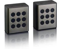 Draagbare Stereo Speakerset met Bluetooth - 2.0 Draadloos Geluid voor Thuis en Onderweg