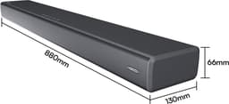 Horizon S3130 Soundbar voor TV – 60 W – Ingebouwde Subwoofer – Bluetooth – HDMI – Titanium Grijs — thumbnail 2