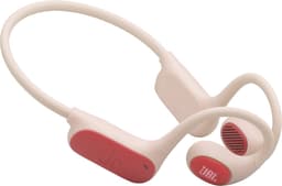 JBL Junior Free - Kinderkoptelefoon Draadloos - Bluetooth - Kindveilig Volume - Open ear - 20 uur - Perzik/Oranje — thumbnail 1