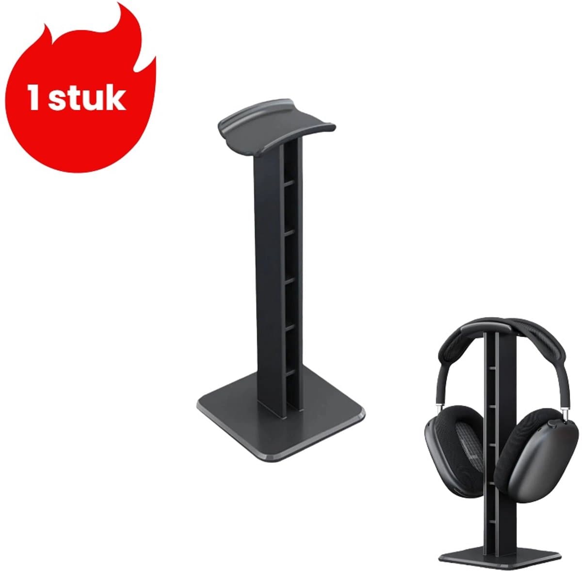 1 artikel - Koptelefoonstandaard - PC Gaming Headset Displaystandaard - Zwart — afbeelding 1