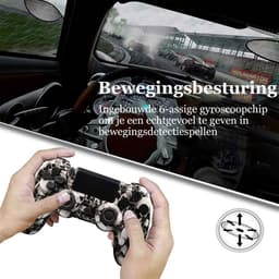 Namajunas - Draadloze Controller geschikt voor PS4/Pro/Slim/PC - Bluetooth gamepad - Geschikt voor Playstation 4 -Zes-assige sensor - LED-lichtbalk en touchscreen-functionaliteit - Audio Jack Input - Gaming Accesoires — thumbnail 2