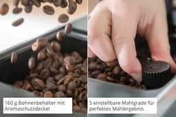 Volautomatische Espressomachine met Bonenmaler - 1.2L Capaciteit — thumbnail 3