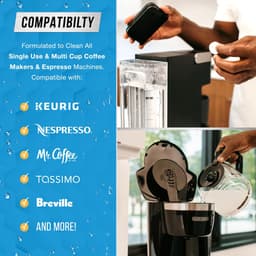 Coffee Machine Cleaner Tablets - Reinigingstablet voor koffiemachines -For coffee machine - 10 stuks — thumbnail 5
