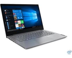 Lenovo ThinkBook 14 IIL Intel® Core™ i5 i5-1035G1 Laptop 35,6 cm (14") Full HD 8 GB DDR4-SDRAM 256 GB SSD Wi-Fi 5 (802.11ac) Windows 10 Pro Grijs