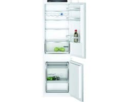 Siemens iQ300 KI86VVSE0 - Inbouw koelkasten - Inbouw koel-vriescombinatie - 177.2 cm x 54.1 cm - Led verlichting - superVriezen: Zelfs grote hoeveelheden etenswaren snel invriezen