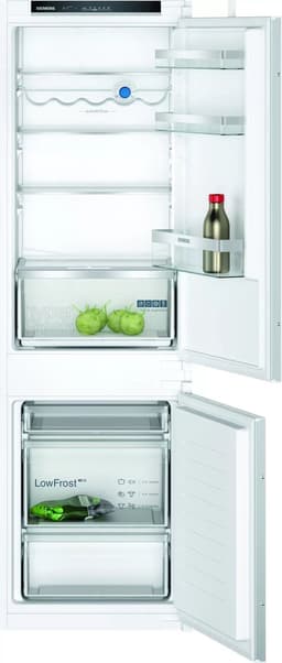 Siemens iQ300 KI86VVSE0 - Inbouw koelkasten - Inbouw koel-vriescombinatie - 177.2 cm x 54.1 cm - Led verlichting - superVriezen: Zelfs grote hoeveelheden etenswaren snel invriezen — thumbnail 1