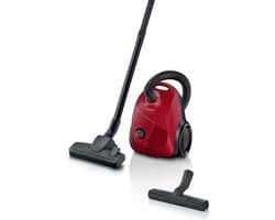 Bosch BGBS2RD1H Serie 2 - Stofzuiger met zak - Microfilter - Extra parketborstel - Rood