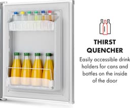 Klarstein Happy Hour minibar 40L 5-15°C 23 dB led-verlichting — thumbnail 8