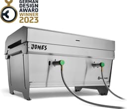 Burnhard Inklapbare 2-Branders Gasbarbecue, 6,4 kW - 500°C - RVS - Incl. tas en multitool - Jones met Deksel — thumbnail 2
