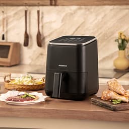 Aigostar Dot - Airfryer - Heteluchtfriteuse - Digital Touchscreen - 2 Liter - Geschikt voor 1-2 personen - 8 snelkeuze programma's - Compact - 1200W -Zwart — thumbnail 6
