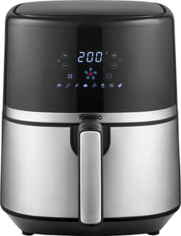 Tomado TAF5401S - Airfryer - 5,4 liter inhoud - Heteluchtfriteuse - Digitaal display - 800 gram friet - Zwart/RVS — thumbnail 5