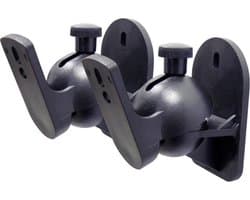 Allteq - Luidsprekerbeugel - 2 stuks - Verstelbaar