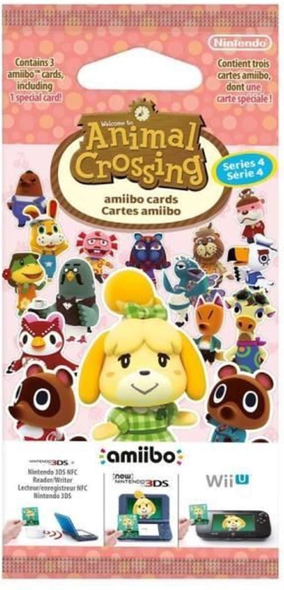 Nintendo Amiibo speelkaarten - 3 pack Animal Crossing — afbeelding 1