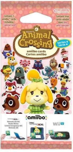 Nintendo Amiibo speelkaarten - 3 pack Animal Crossing — thumbnail 1