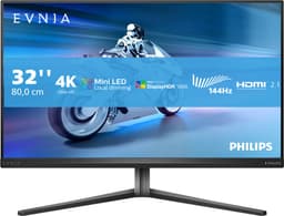 Philips Evnia 32M2N6800M/00 computer monitor 80 cm (31.5") 3840 x 2160 Pixels 4K Ultra HD LCD Zwart — thumbnail 3