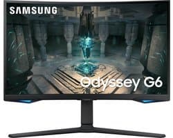 Samsung Odyssey G6 LS27BG650EUXEN - QHD Smart Gaming Monitor - Tizen - Wi-Fi - 240hz - 27 inch — afbeelding 1