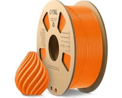 3D Printer Filament PETG 1.75mm Oranje Keurig Gewikkeld Maatnauwkeurigheid +/- 0.02mm 1.1kg Spoel
