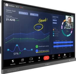 BenQ RP8603 Interactief flatscreen 2,18 m (86") Wifi 450 cd/m² 4K Ultra HD Zwart Touchscreen Type processor Android 11 18/7 — thumbnail 2