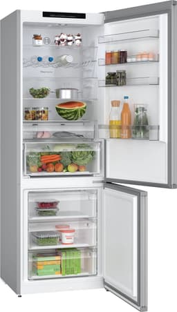 Bosch KGN492LDF - Serie 4 - Koel-vriescombinatie - Extra breed - RVS - Total No Frost nooit meer ontdooien - Zeer stil - VitaFresh XXL 0°C: houd etenswaren langer vers met extra ruime vershoudlades — thumbnail 11