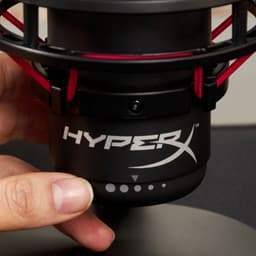 HyperX QuadCast - Streaming Microfoon - PS4/Windows/MAC - Rood — thumbnail 4