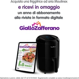 Moulinex Easy Fry Compact EZ3018 - Airfryer - 1.5L - 1030W - Zwart — thumbnail 6