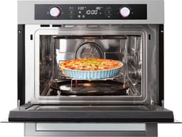 Inventum IMC6044RK - Inbouw combi-oven - Hetelucht - Magnetron - Grill - 44 liter - 45 cm hoog - Tot 230 graden - RVS/Zwart — thumbnail 9