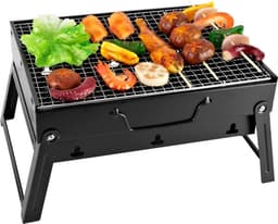 StayPowered BBQ Grill - Perfect voor elke buitenactiviteit - Compact en licht - Geen montage nodig - Inklapbaar ontwerp - Geschikt voor 3-6 personen - Duurzaam zwart chroom - Snelle levering gegarandeerd! — thumbnail 1