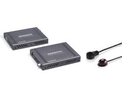 Marmitek HDMI Extender 4K met IR retour over 1 CAT5e/CAT 6 kabel - MegaView 141 UHD - 60 m - 4K30 - 1080p Full HD, HDMI 2.0b, DVI, EDID, CEC en HDCP - infrarood retourkanaal