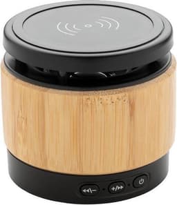 Xd Collection Speaker/oplader Bamboo Bluetooth 7 Cm Abs Naturel — thumbnail 1