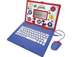 Spiderman tweetalige educatieve laptop met 170 activiteiten (EN/FR)