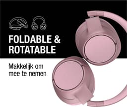 Fresh ‘n Rebel Clam Fuse – Draadloze Bluetooth Koptelefoon met Active Noise Cancelling - 45 uur Speelduur - Pastel Pink — thumbnail 5