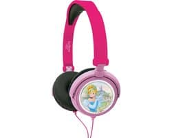 Lexibook Disney Princess - On-ear kids koptelefoon - Roze