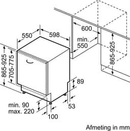 Siemens iQ500 SX65YX00CE - Volledig geïntegreerde vaatwasser - 60 cm - Zeolith® - XXL (extra hoog) — thumbnail 2