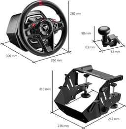 Thrustmaster T128 SimTask Pack - Race stuur en Pedalen inclusief Steering Kit - Farming & Truck Simulator Bundle - Xbox Series X|S, Xbox One & PC — thumbnail 3