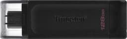 Kingston USB Stick 128GB - DataTraveler 70 - USB-C 3.2 - 100 MB/s — thumbnail 4