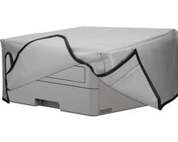 kwmobile hoes geschikt voor Brother HL-L2310D / L2350DW / L2370DN / L2375DW - Beschermhoes voor printer - Stofhoes in lichtgrijs