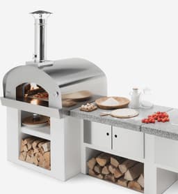 Palazetti Carmine hootgestookte oven incl. rvs onderstel — thumbnail 3