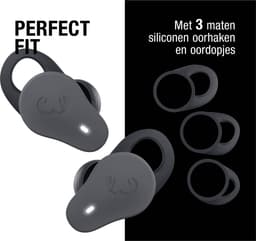 Fresh 'n Rebel Twins Rush - Sport Oordopjes – Active Noise Cancelling – Bluetooth 5.3 - Draadloos – Waterdicht – 36 uur Speeltijd - Storm Grey — thumbnail 3
