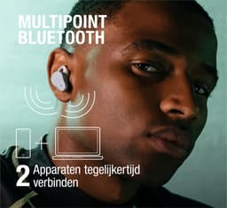 Fresh 'n Rebel Twins Rush - Sport Oordopjes – Active Noise Cancelling – Bluetooth 5.3 - Draadloos – Waterdicht – 36 uur Speeltijd - Dusky Blue — thumbnail 4