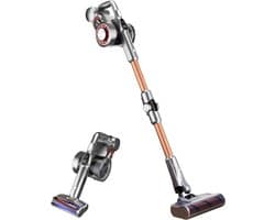 JIMMY H9 Pro 2-in-1-steelstofzuiger Batterij/Accu Droog HEPA Zakloos 600 W Goud, Grijs