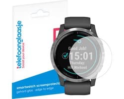 Telefoonglaasje Screenprotector Garmin Vivoactive 4 - PMMA - (Dun/Flexibel) Plexiglas Screenprotectors Geschikt voor Garmin Vivoactive 4 - Beschermglas - Smartwatch