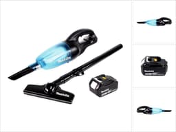 Makita DCL 180 T1 B accu stofzuiger 18 V zwart + 1x oplaadbare accu 5.0 Ah - zonder oplader — thumbnail 1