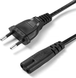 YONO Voedingskabel geschikt voor JBL Partybox 100/110/200/300/310/710/1000 - Netsnoer 1.80 M - Zwart — thumbnail 1