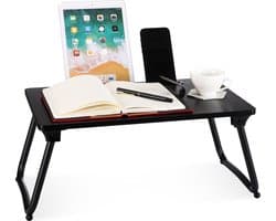 Behave Bedtafel - Banktafel - Laptop tafel - Multifunctioneel - Zwart