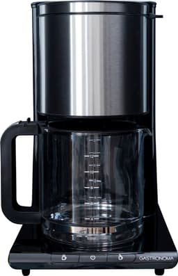 Gastronoma Koffiezetapparaat - Filterkoffie - 1,5L - 18100003 - Zwart RVS — thumbnail 1