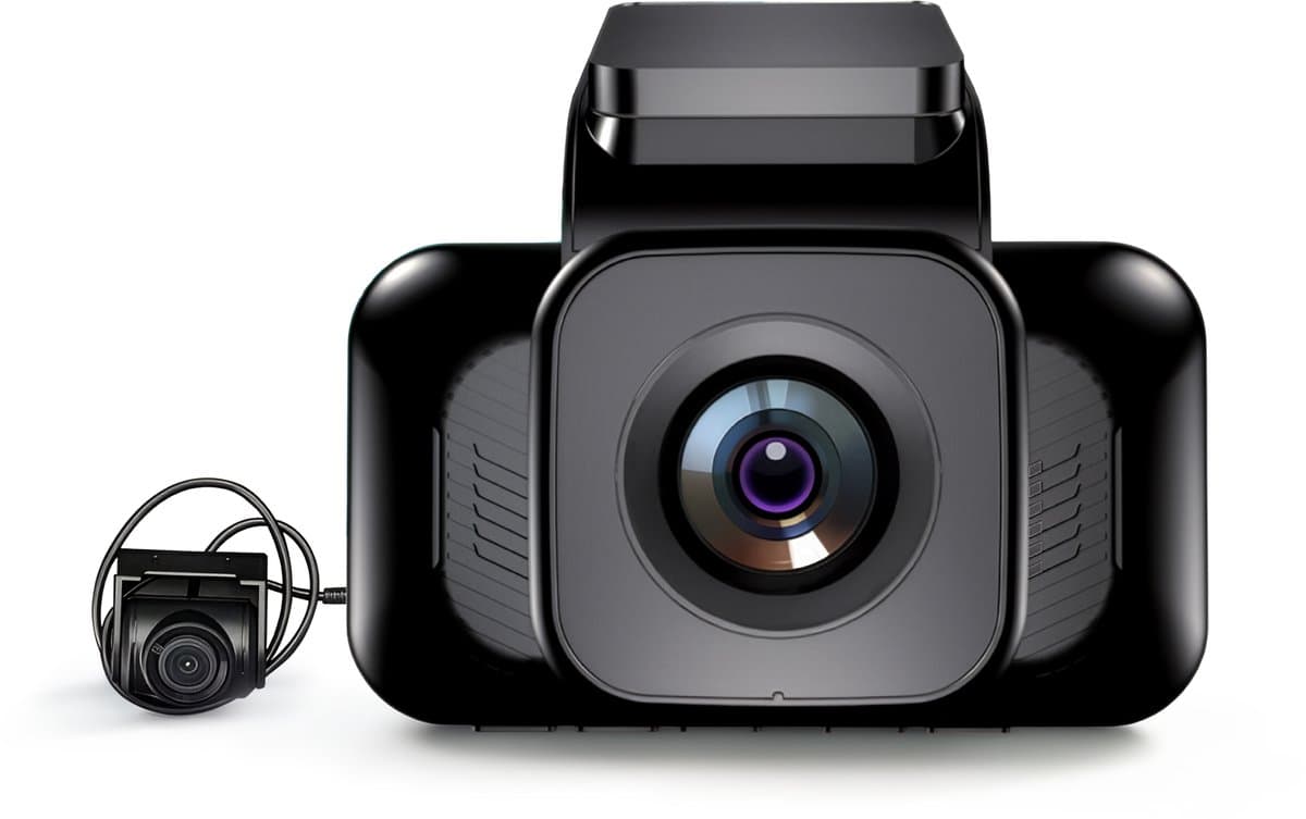Pora&Co Dashcam 4K Ultra HD – 3 Inch LCD Scherm – Auto Camera met Nachtzicht & Loop Recording — afbeelding 1